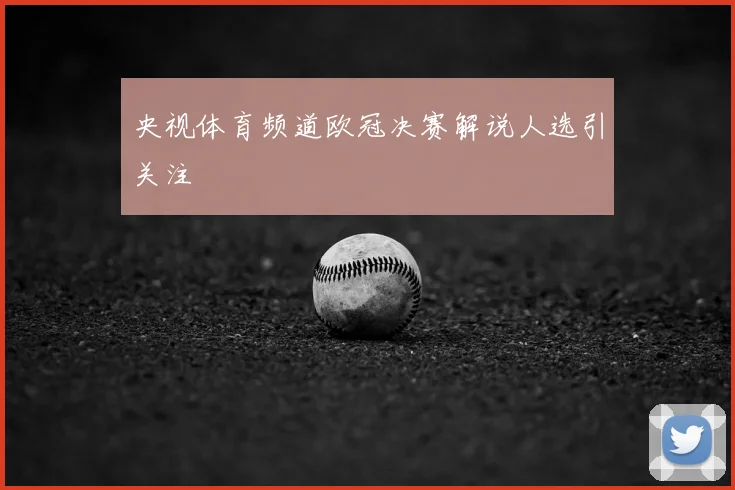 央视体育频道欧冠决赛解说人选引关注